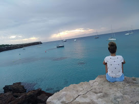 Atardecer en Cala Saona