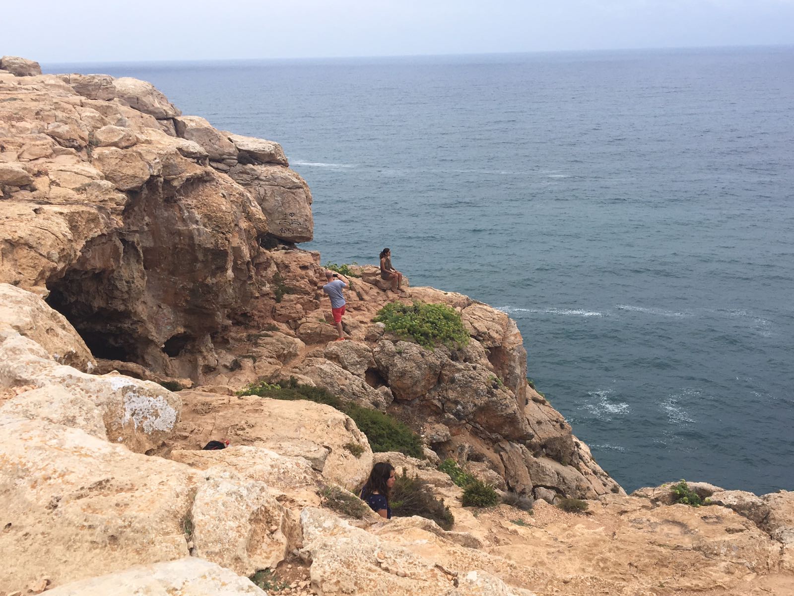 Vistas desde la cueva del faro de Barbaria